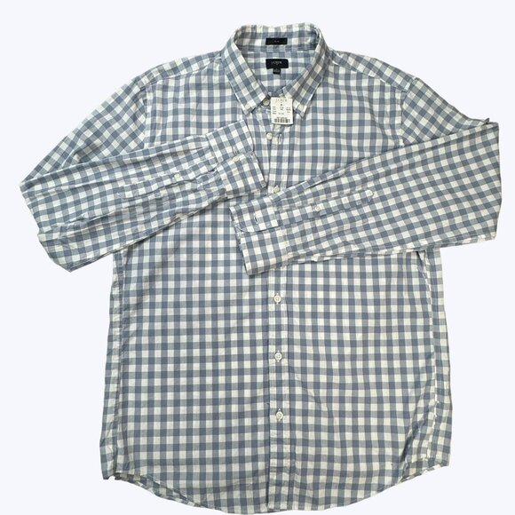 J. Crew BRAND NEW Men's Long Sleeve Button Front Size Large - Picture 3 of 10